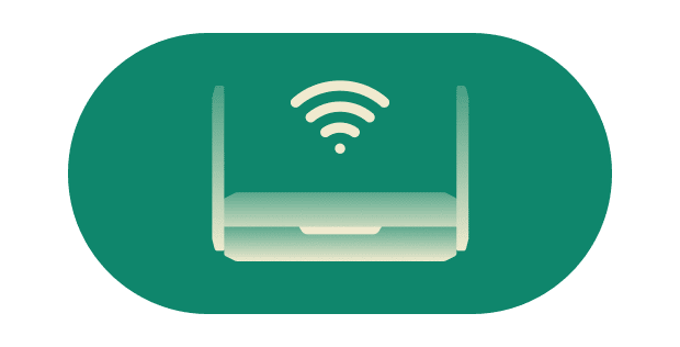 Wi-Fi Link ميزة حصرية لخدمة Aircove Go. الاتصال بالإنترنت عبر شبكة Wi-Fi أخرى، دون الحاجة إلى...