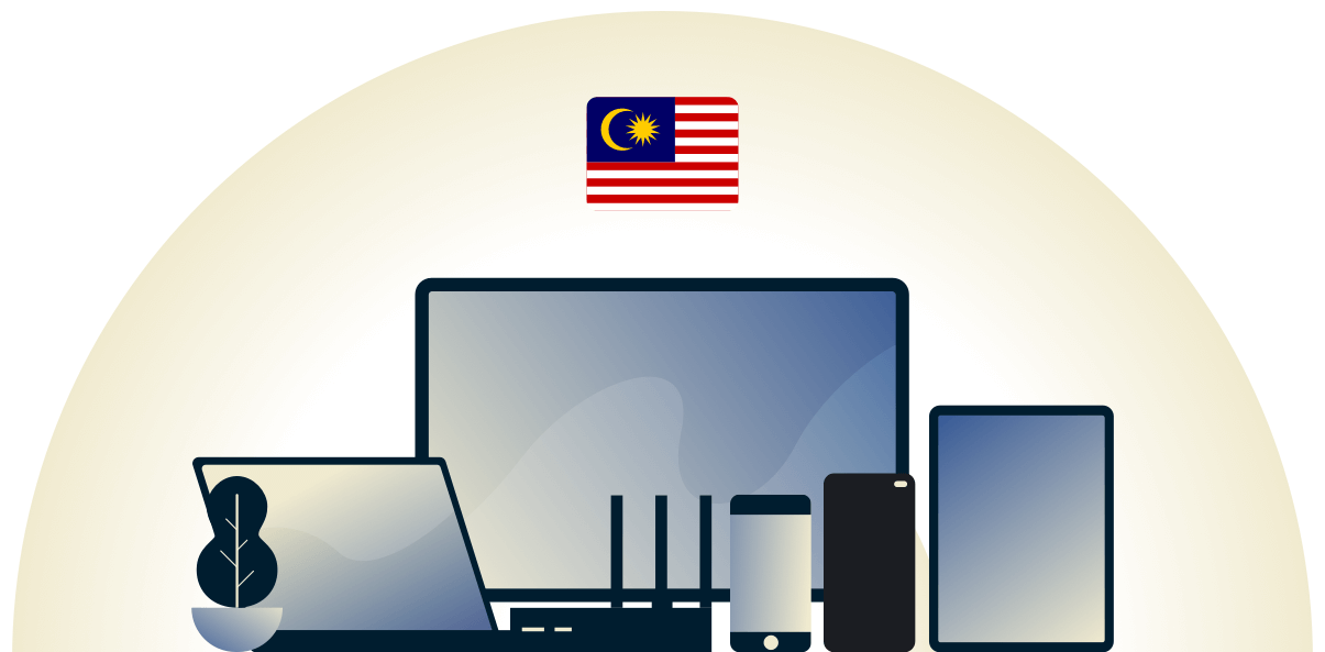 มาเลเซีย VPN ปกป้องความหลากหลายของอุปกรณ์